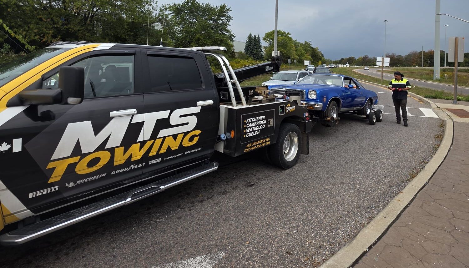 mts towing company kitchener