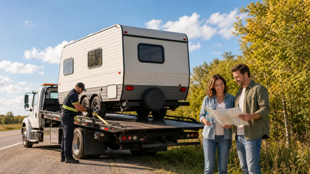 Late-Summer RV Breakdown Plans for Kitchener–Waterloo Towing